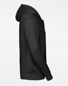 Russell Premium Heavy Zip-Hoodie "Hard Bulls", AllBlack, schwarz-DIAMOND PRIDE