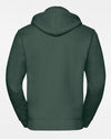 Russell Premium Heavy Zip-Hoodie „Kufstein Vikings“, Crest, dunkelgrün-DIAMOND PRIDE