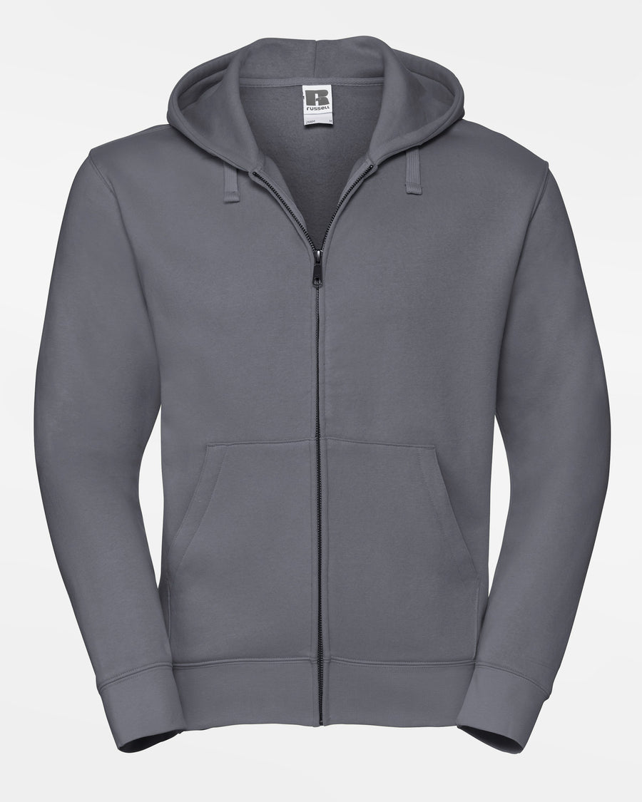 Russell Premium Heavy Zip-Hoodie, dunkelgrau-DIAMOND PRIDE