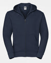 Russell Premium Heavy Zip-Hoodie, navy blau-DIAMOND PRIDE