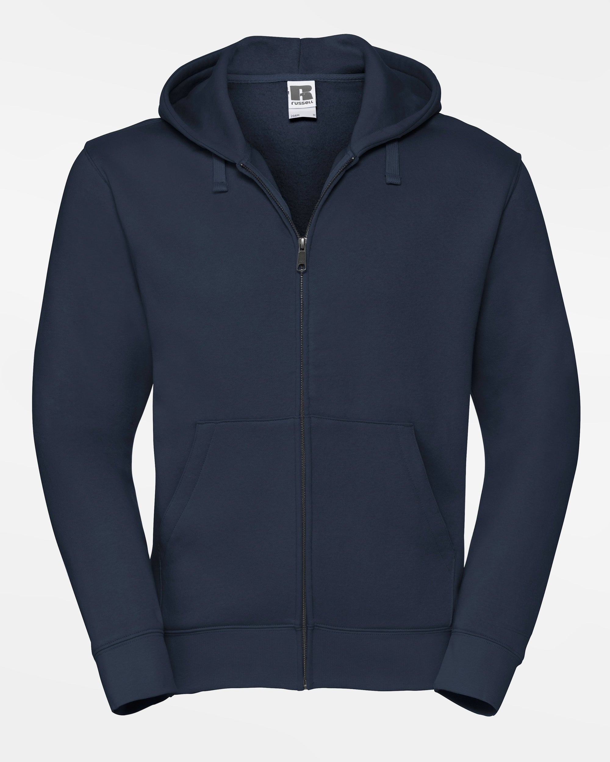 Russell Premium Heavy Zip-Hoodie, navy blau-DIAMOND PRIDE