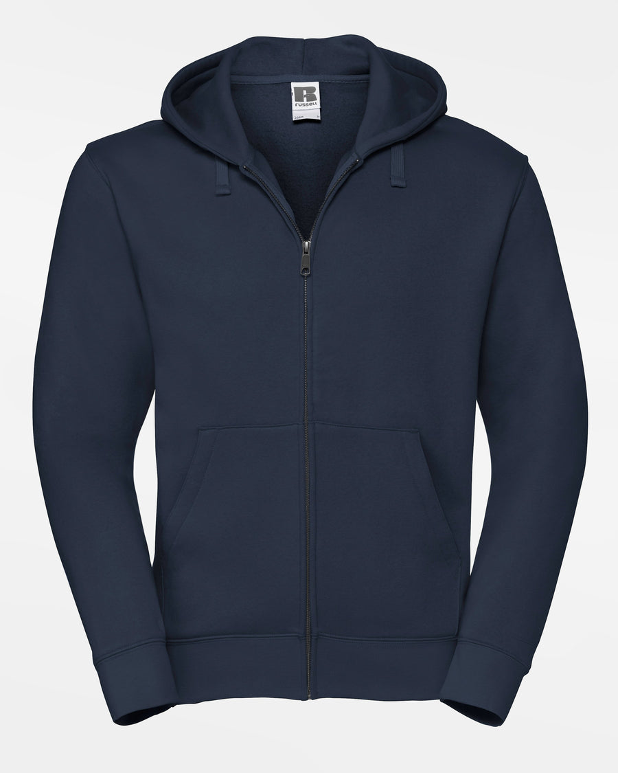 Russell Premium Heavy Zip-Hoodie, navy blau-DIAMOND PRIDE