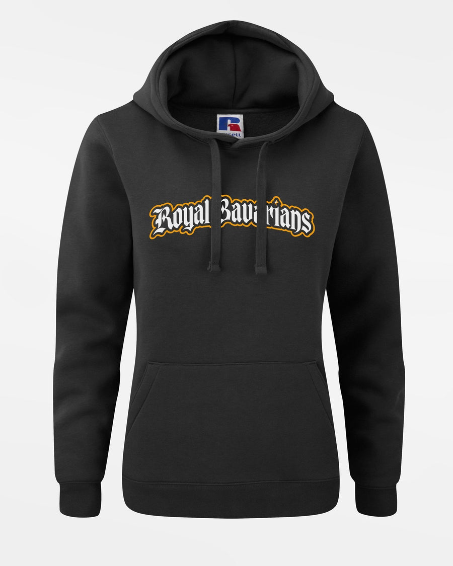 Russell Premium Ladies Heavy Hoodie "Füssen Royal Bavarians", Script, schwarz-DIAMOND PRIDE