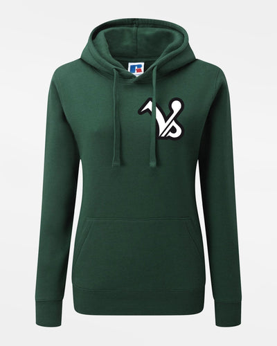 Russell Premium Ladies Heavy Hoodie "Kufstein Vikings", dunkelgrün-DIAMOND PRIDE