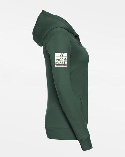 Russell Premium Ladies Heavy Zip-Hoodie "Alfeld Greenhorns", dunkelgrün-DIAMOND PRIDE