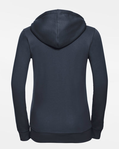 Russell Premium Ladies Heavy Zip-Hoodie "Gauting Indians", Crest, navy blau-DIAMOND PRIDE