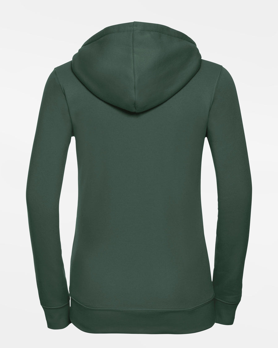 Russell Premium Ladies Heavy Zip-Hoodie "Saarlouis Hornets", SH, dunkelgrün-DIAMOND PRIDE