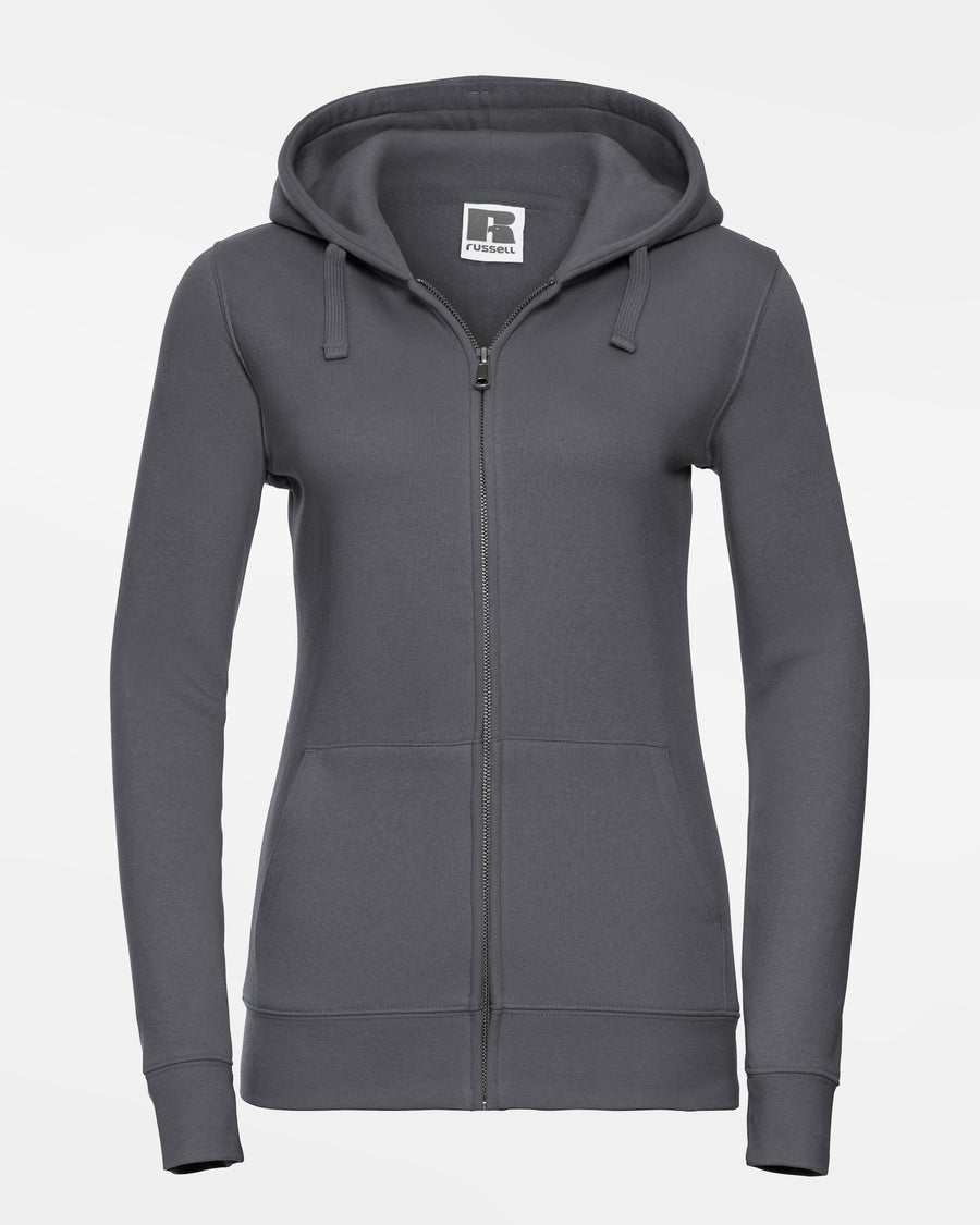 Russell Premium Ladies Heavy Zip-Hoodie, dunkelgrau-DIAMOND PRIDE