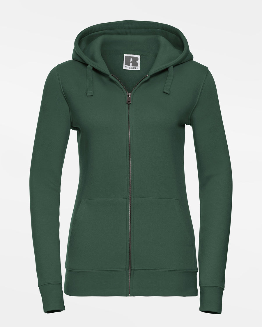Russell Premium Ladies Heavy Zip-Hoodie, dunkelgrün-DIAMOND PRIDE