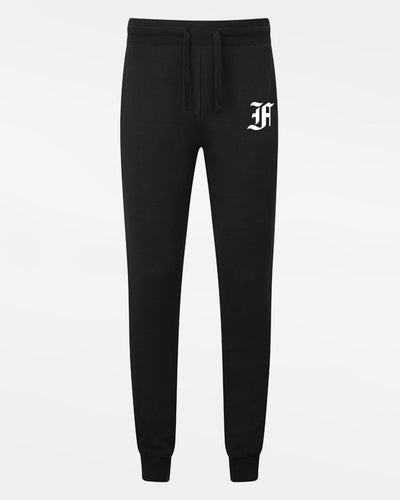 Russell Premium Sweatpants mit Seitentaschen, "Berlin Flamingos", F, schwarz-DIAMOND PRIDE