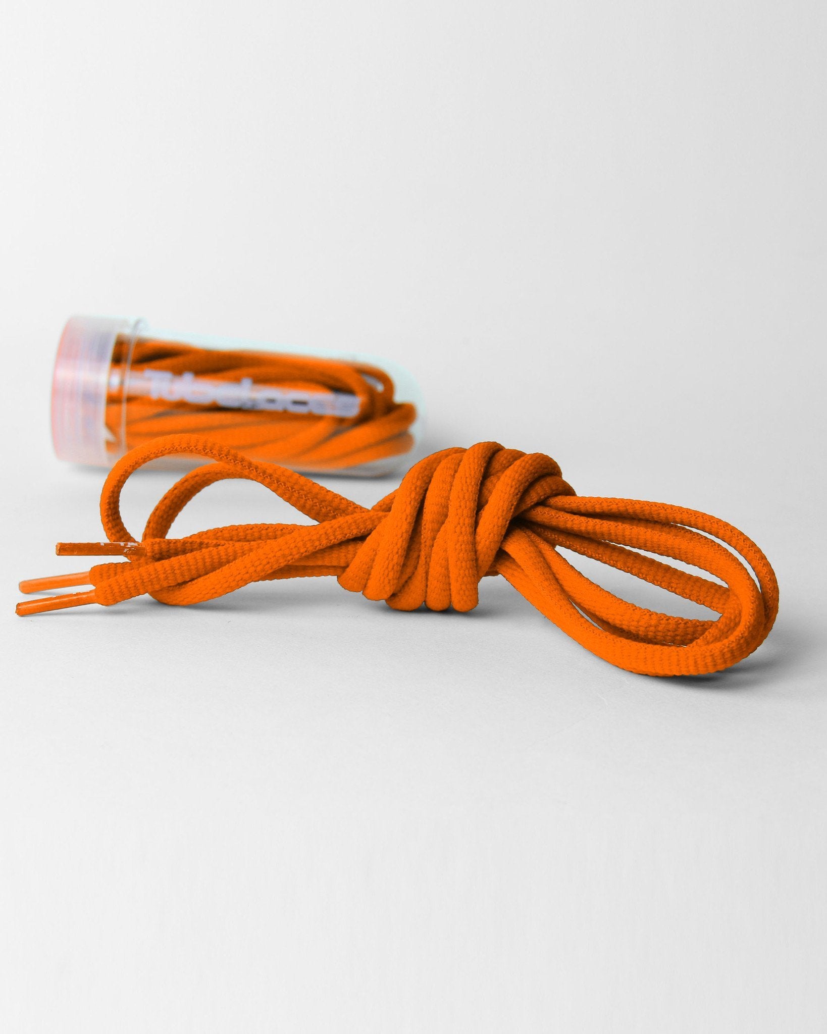 Tube Laces Padded, 130cm, orange-DIAMOND PRIDE