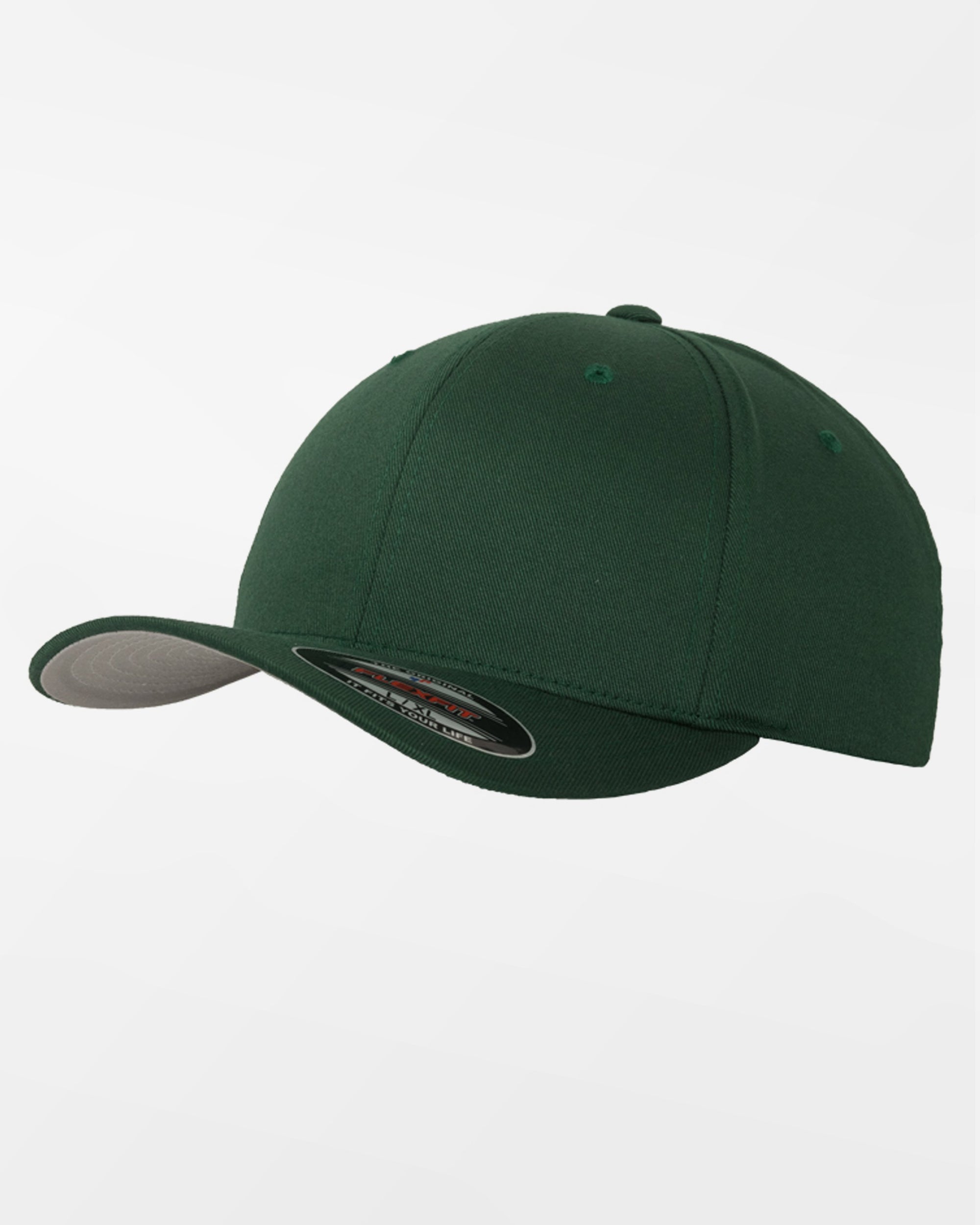 Yupoong Flexfit Combed Wool Cap "Schweinfurt Giants", SW, dunkelgrün-DIAMOND PRIDE