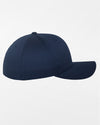 Yupoong Flexfit Combed Wool Cap, navy blau - incl. white 3D - Embroidery "OWB"-DIAMOND PRIDE