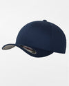 Yupoong Flexfit Combed Wool Cap, navy blau - incl. white 3D - Embroidery "OWB"-DIAMOND PRIDE