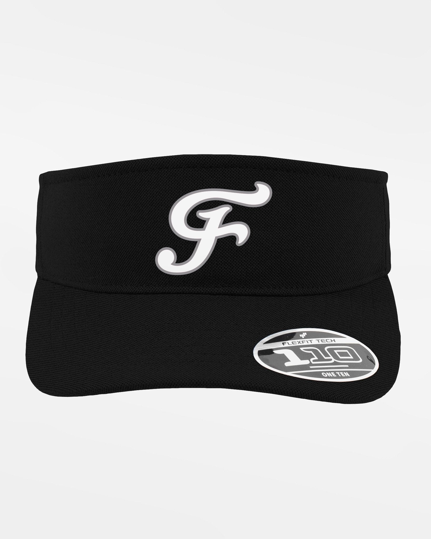 Yupoong Flexfit Functional Visor "Freising Grizzlies", F, schwarz-DIAMOND PRIDE