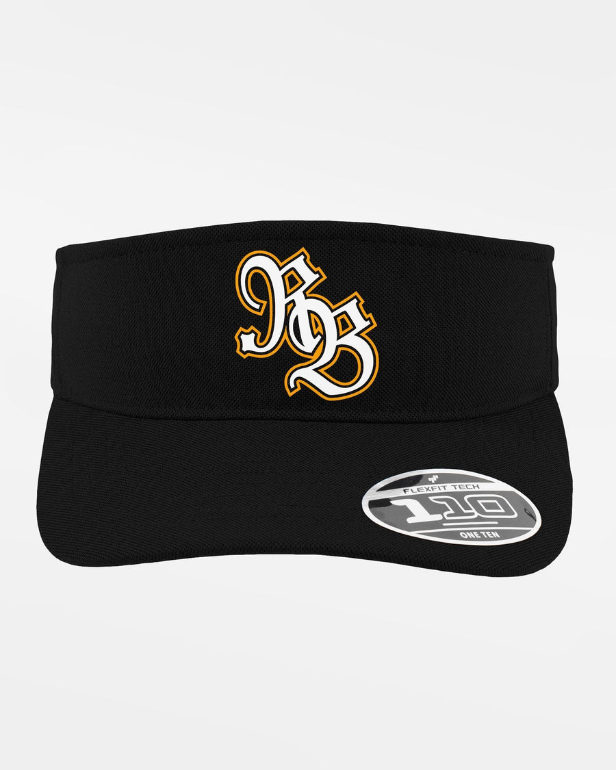 Yupoong Flexfit Functional Visor "Füssen Royal Bavarians", RB, schwarz-DIAMOND PRIDE
