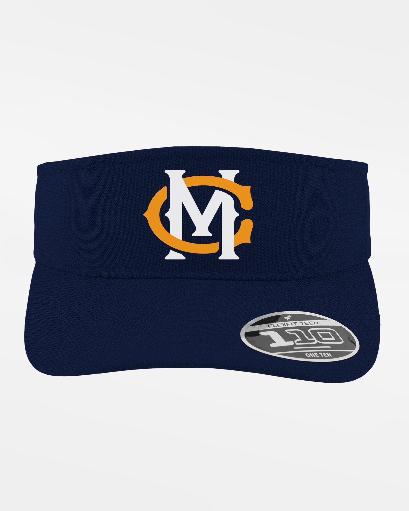 Yupoong Flexfit Functional Visor "Munich Caribes", MC, navy blau-DIAMOND PRIDE