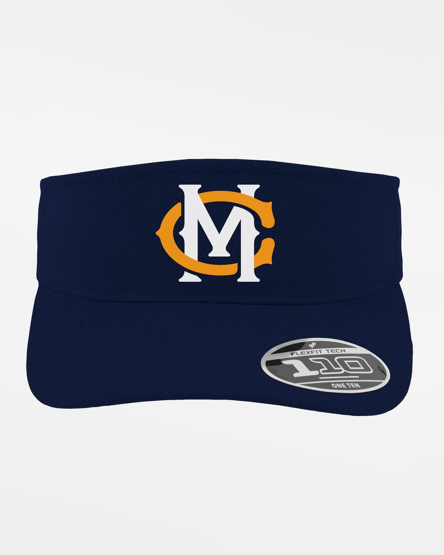 Yupoong Flexfit Functional Visor "Munich Caribes", MC, navy blau-DIAMOND PRIDE
