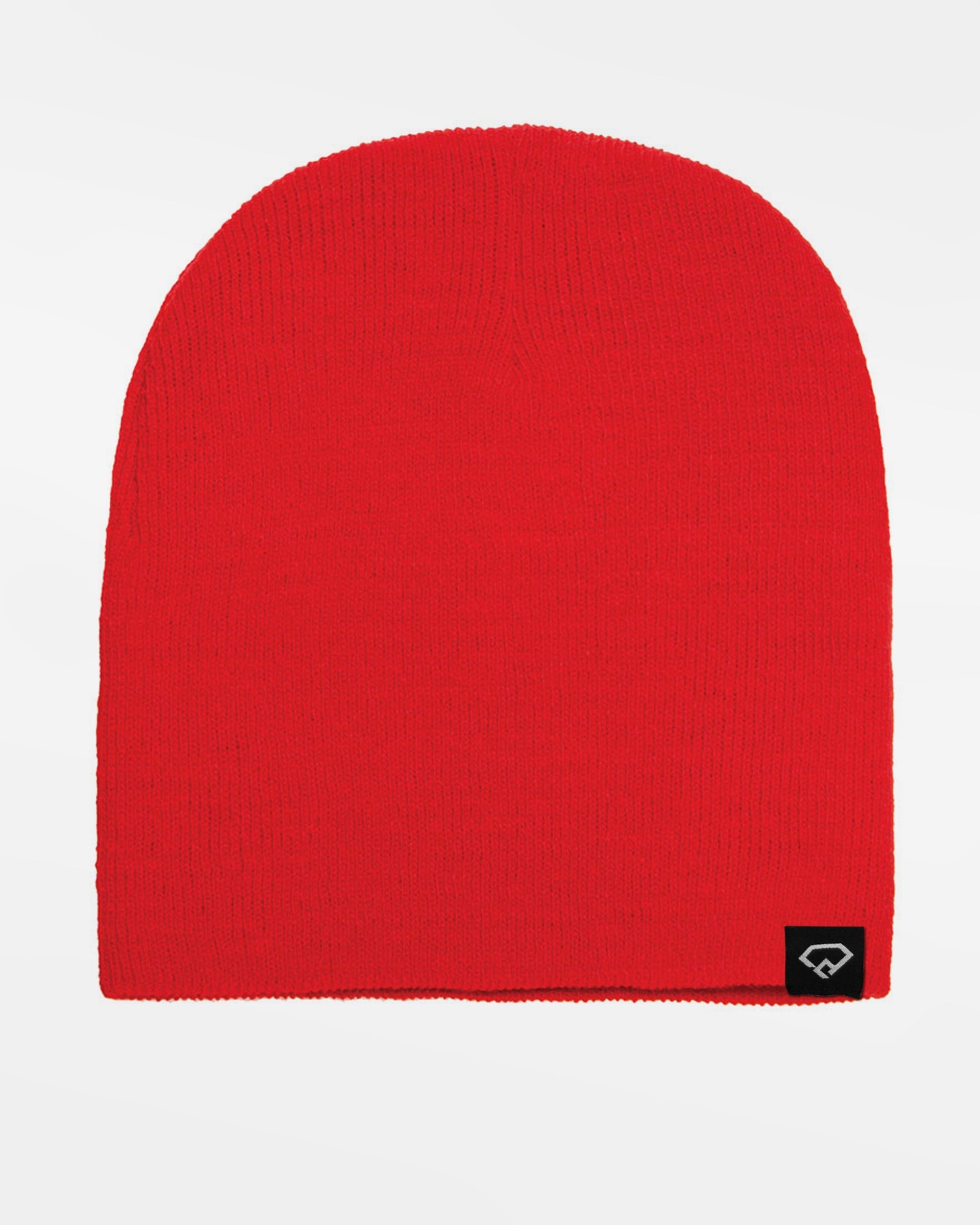 Yupoong Flexfit Heavyweight Short Beanie, rot-DIAMOND PRIDE