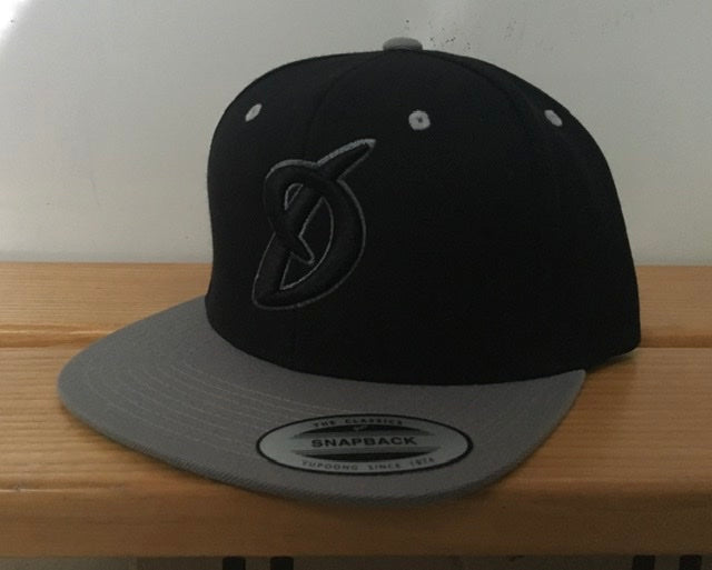 Yupoong Snapback Cap 2-Tone "Disciples", schwarz-grau-DIAMOND PRIDE
