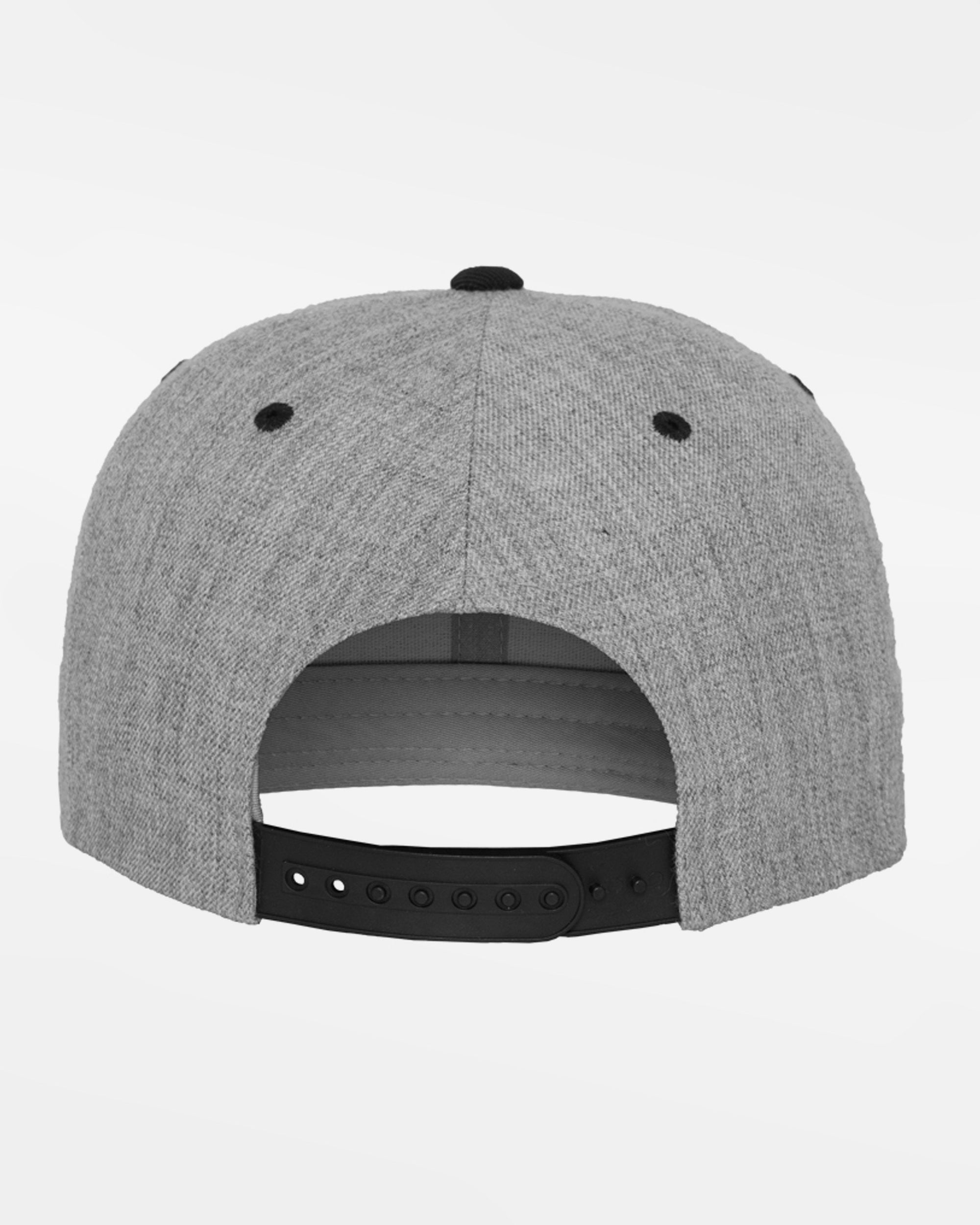 Yupoong Snapback Cap 2-Tone, heather grau-schwarz-DIAMOND PRIDE