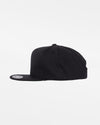Yupoong Snapback Cap Kids "Raiffeisen Wölfe", schwarz-DIAMOND PRIDE