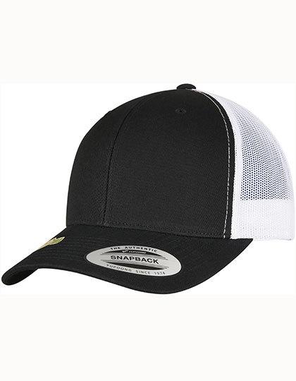 Yupoong Snapback Trucker Alternate Cap "Attnang Athletics", weiss-schwarz-DIAMOND PRIDE
