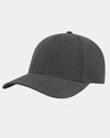 Diamond Pride Basic Curved Snapback Cap, heather-dunkelgrau-DIAMOND PRIDE