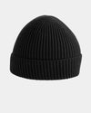 Diamond Pride Basic Knit-Ribbed Beanie, schwarz-DIAMOND PRIDE