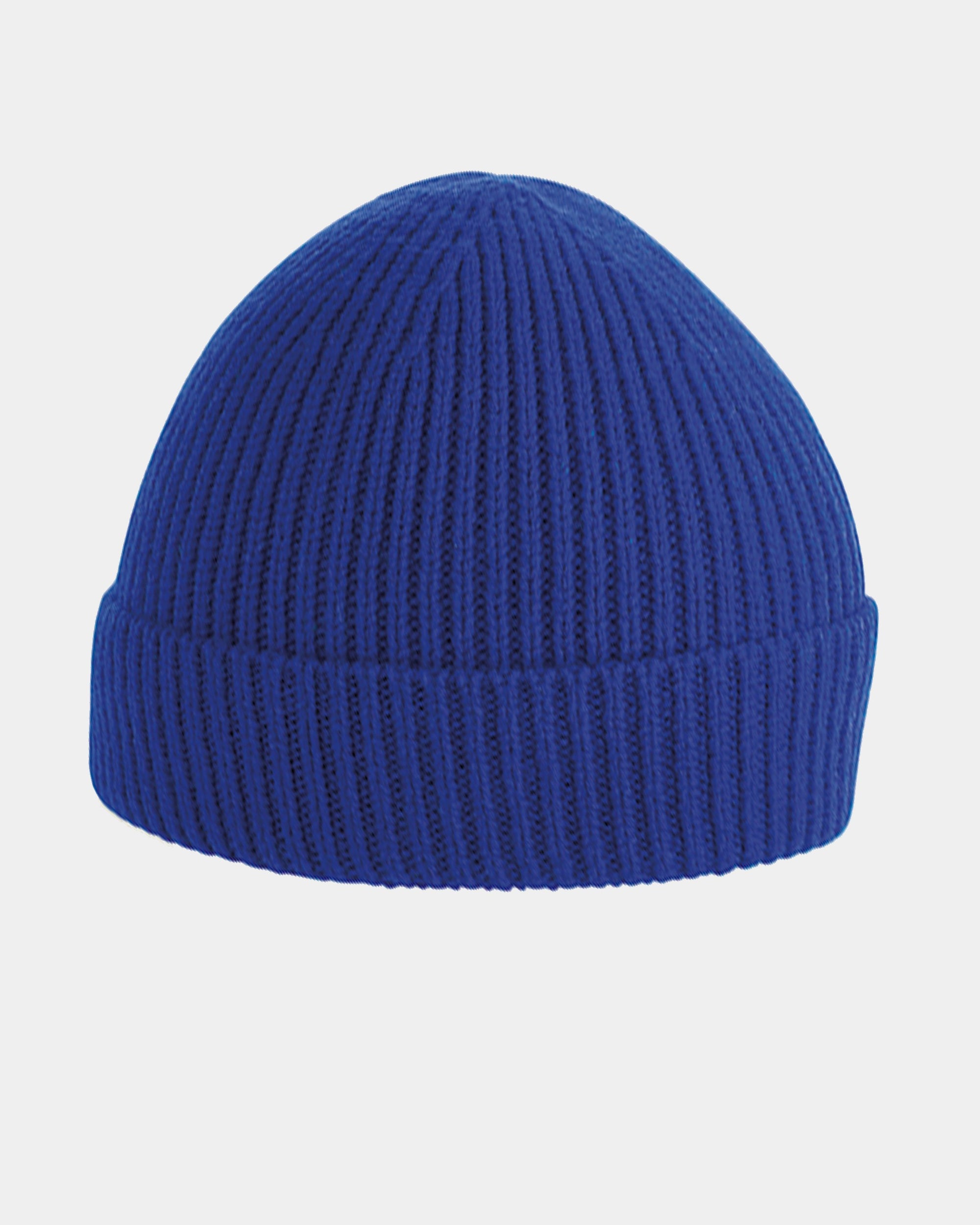 Diamond Pride Basic Knit-Ribbed Beaniee, royal-blau-DIAMOND PRIDE