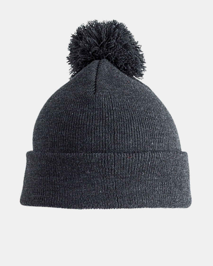 Diamond Pride Basic PomPom Beanie, dunkelgrau-DIAMOND PRIDE