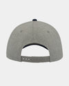 Diamond Pride Premium Contrast Snapback Cap, heather grau-navy blau-DIAMOND PRIDE