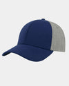 Diamond Pride Premium Contrast Snapback Cap, heather grau-royal blau-DIAMOND PRIDE