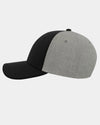 Diamond Pride Premium Contrast Snapback Cap, heather grau-schwarz-DIAMOND PRIDE