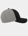 Diamond Pride Premium Contrast Snapback Cap, heather grau-schwarz-DIAMOND PRIDE