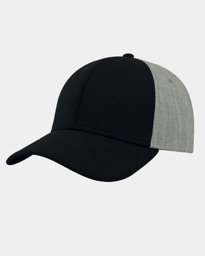 Diamond Pride Premium Contrast Snapback Cap, heather grau-schwarz-DIAMOND PRIDE