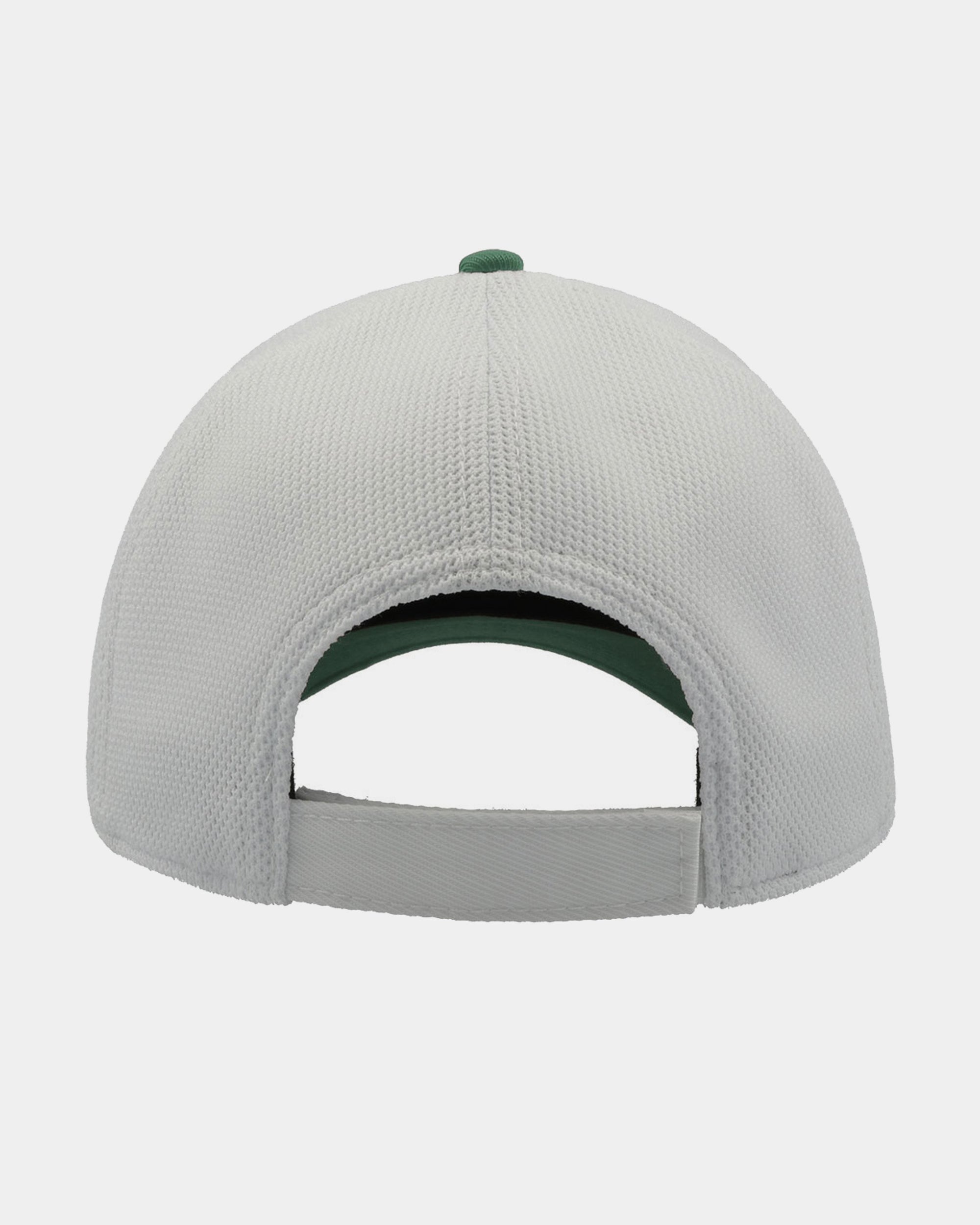 Diamond Pride Premium Contrast Strapback Cap, weiss-dunkelgrün-DIAMOND PRIDE