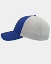 Diamond Pride Premium Contrast Strapback Cap, weiss-royal blau-DIAMOND PRIDE