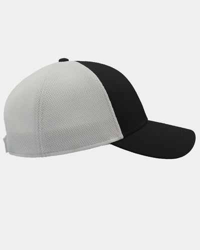 Diamond Pride Premium Contrast Strapback Cap, weiss-schwarz-DIAMOND PRIDE