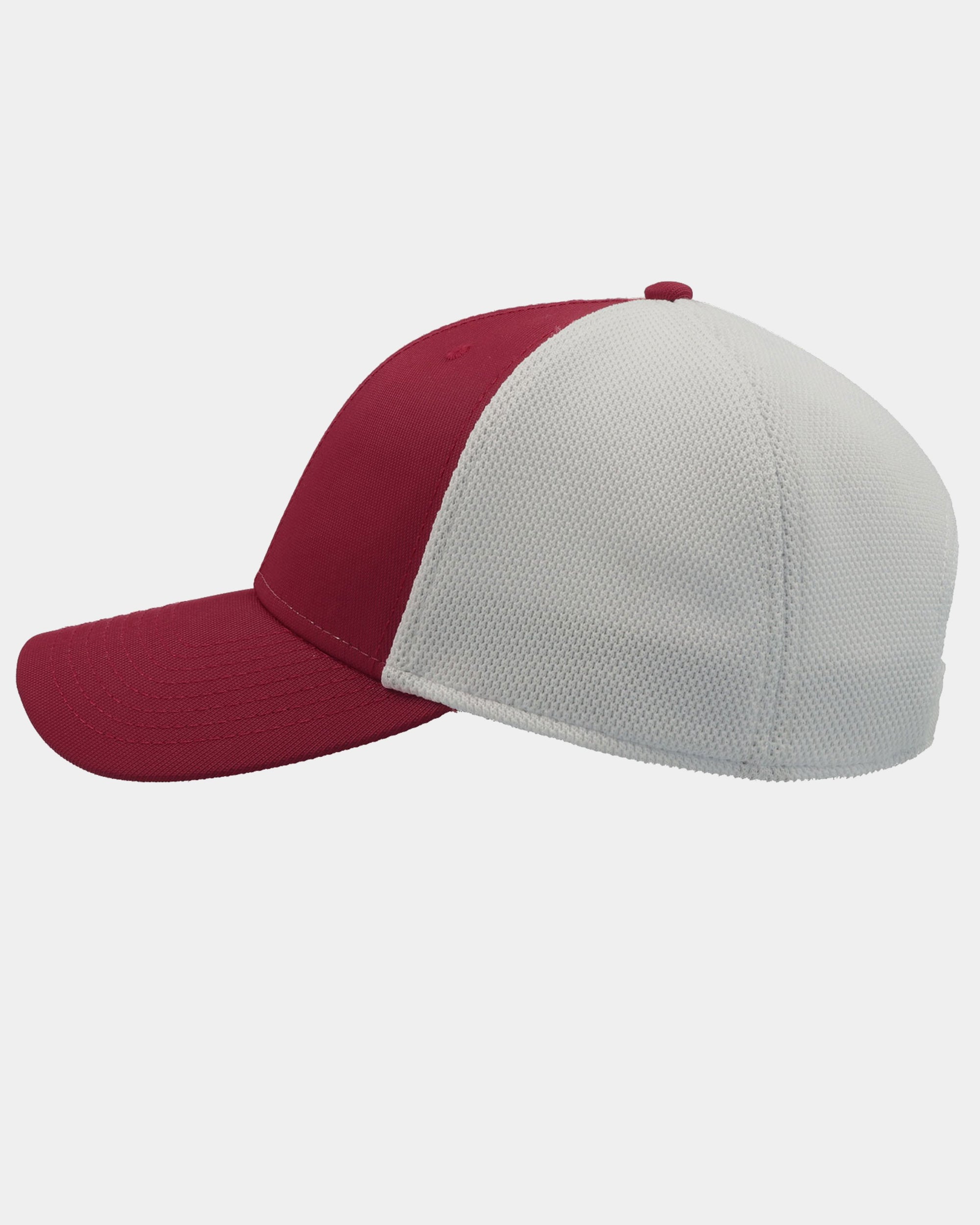 Diamond Pride Premium Contrast Strapback Cap, weiss-weinrot-DIAMOND PRIDE