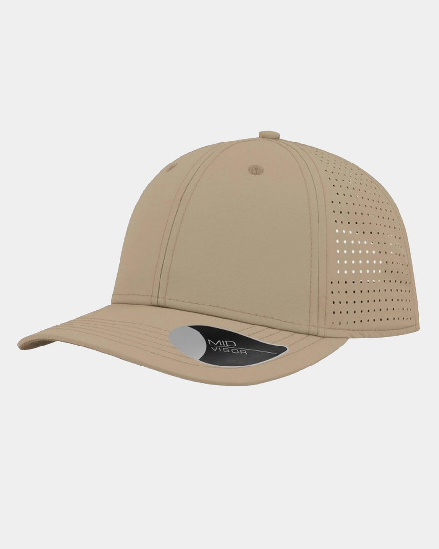 Diamond Pride Premium Light Curved Snapback Cap, beige-DIAMOND PRIDE