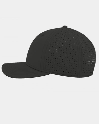 Diamond Pride Premium Light Curved Snapback Cap, dunkelgrau-DIAMOND PRIDE