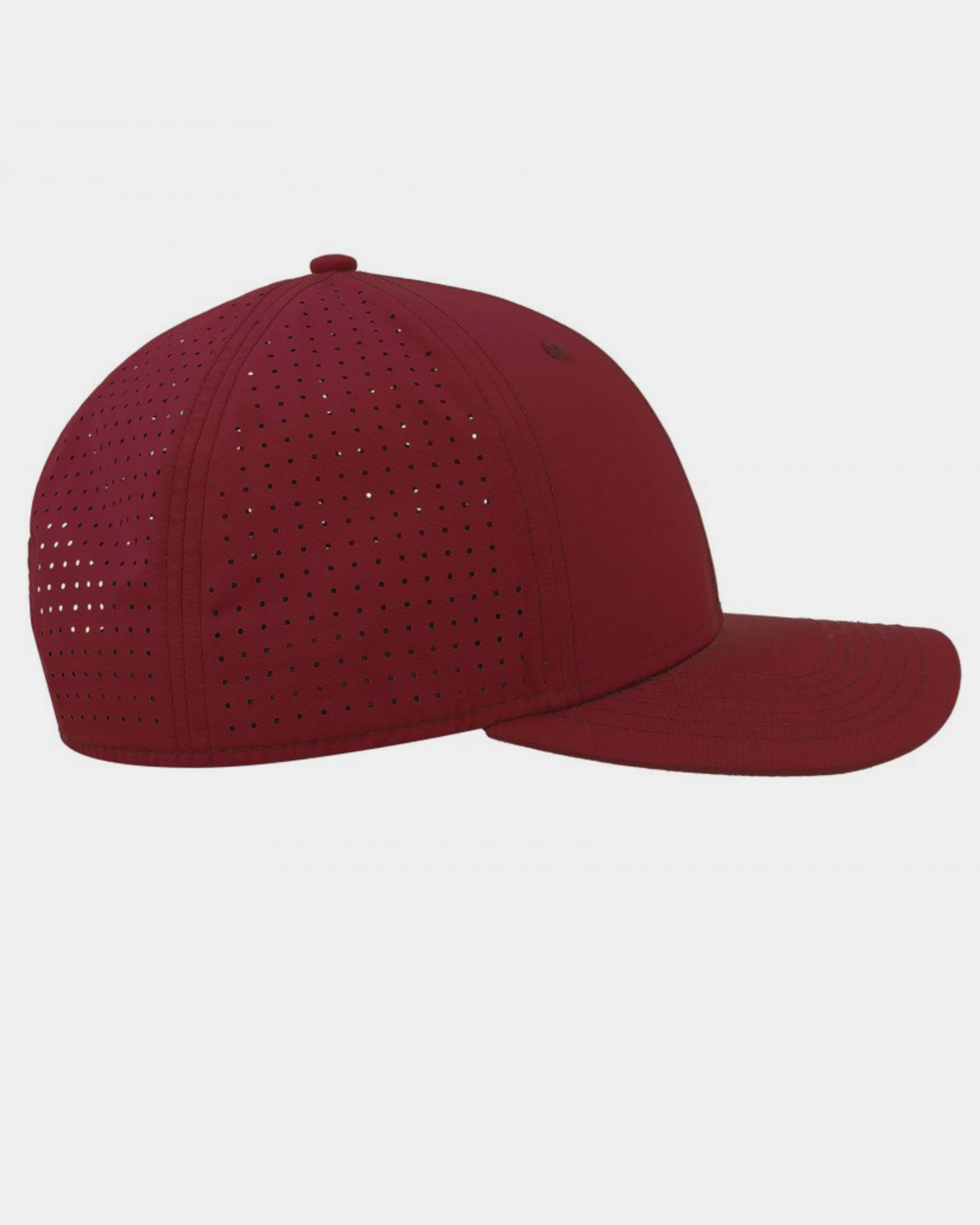 Diamond Pride Premium Light Curved Snapback Cap, maroon rot-DIAMOND PRIDE