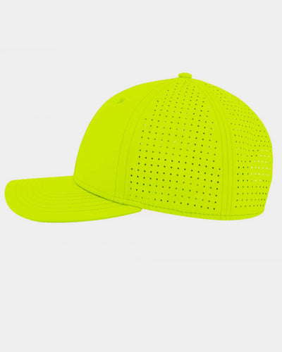 Diamond Pride Premium Light Curved Snapback Cap, neon gelb-DIAMOND PRIDE