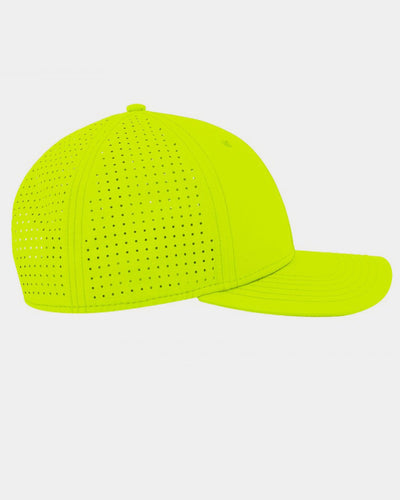 Diamond Pride Premium Light Curved Snapback Cap, neon gelb-DIAMOND PRIDE