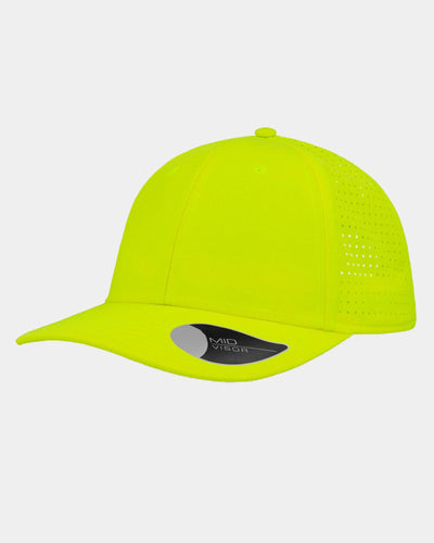 Diamond Pride Premium Light Curved Snapback Cap, neon gelb-DIAMOND PRIDE