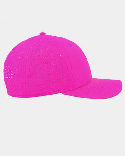 Diamond Pride Premium Light Curved Snapback Cap, pink-DIAMOND PRIDE