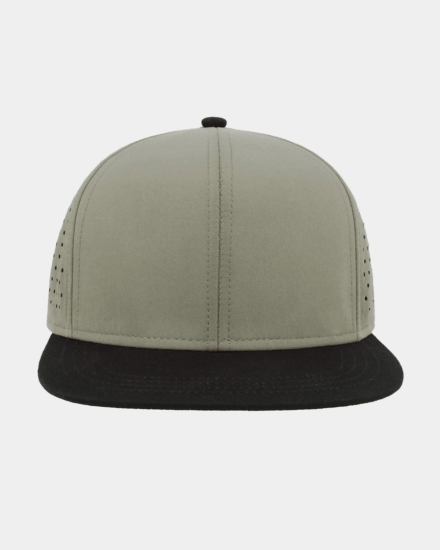 Diamond Pride Premium Light Snapback Cap, hellgrau-schwarz-DIAMOND PRIDE