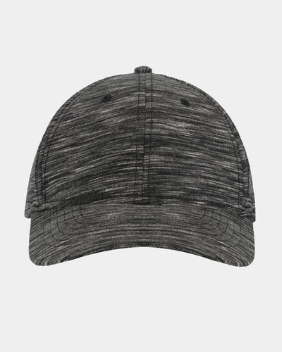 Diamond Pride Streaked Heather Curved Snapback Cap, heather-schwarz-DIAMOND PRIDE