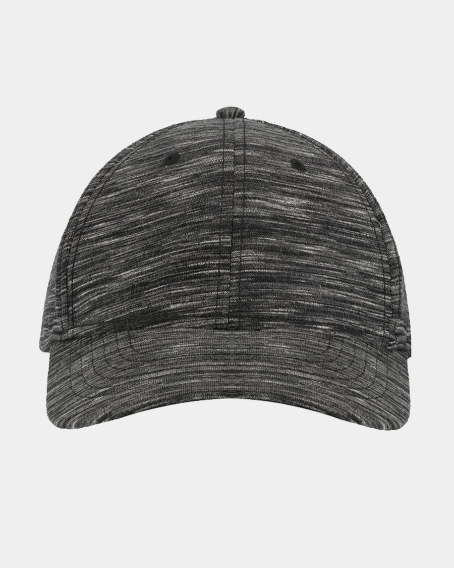 Diamond Pride Streaked Heather Curved Snapback Cap, heather-schwarz-DIAMOND PRIDE